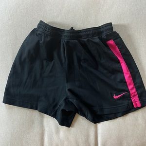 Nike running shorts black/pink size S